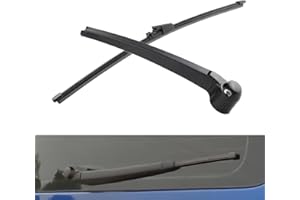 Aiyomi Auto Heckscheibenwischer für VW T5 Caddy 2004-2015, Heckwischerarm Scheibenwischer Hinten Wischerarm Set Ersatz
