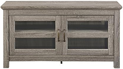 Walker Edison Furniture Coronado TV Stand Console, Wood, Driftwood, 44-Inch