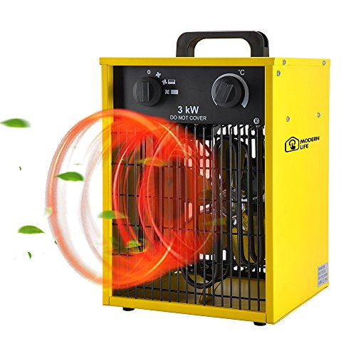 Buy Electric Industrial Fan Heater, 3000W / 3KW Noiseless Industrial