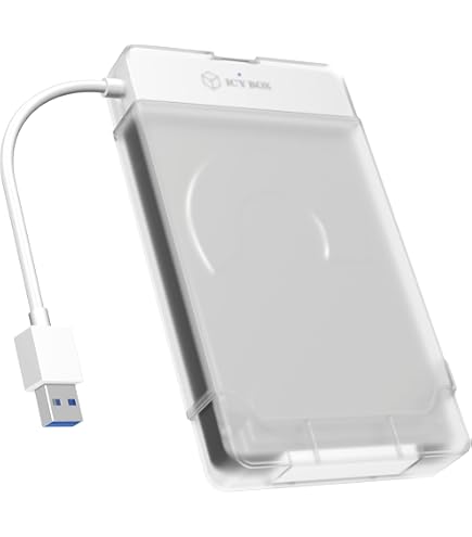 Station D'Accueil ICY BOX Pour SSD M.2 NVMe/SATA Et Disques Durs - USB 3.2 Gen 2 (10 Gbit/s) - Plug & Play Avec Câble USB-C/A - IB-180MS-C31 - 10