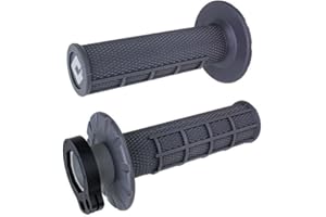 DIRTFREAK PUÑOS ODI MX V2 LOCK-ON HALF-WAFFLE GRAFITO