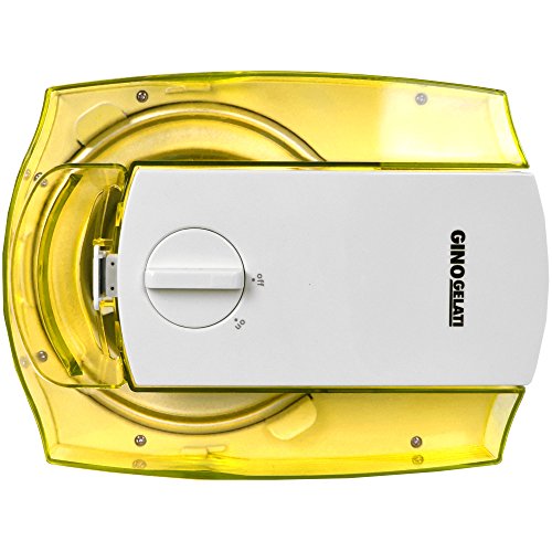 4in1 Gino Gelati GG-50W-A Yellow Softeismaschine Eismaschine Frozen Yogurt-Milchshake Maschine Flaschenkühler - 4