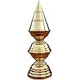 SHRIJIMATHURA Temple Kalash for top Pure Brass Orginal jaini 3 Steps kalshi