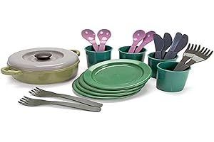 Dantoy XHP-2681 Green Bean 22 pcs Dinnerware Set