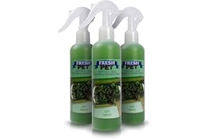 TRADE CHEMICALS Rodent Specialist Disinfectant Rabbit Hutches and Cages Fresh Pet 3 x 250ml (CUT GRASS)