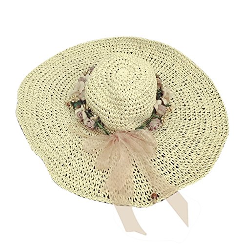 TININNA Damen Mädchen Blume Bohemia Style Kopfschmuck Haarbänder,Blumen Stirnbänder Kopfband Kranz von Rosen Braut Brautjungfer Haarschmuck Blumen for Hochzeit Festivals - 6