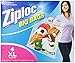 Ziploc Big Bag Double Zipper, X-Large, 4-Count