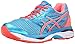Produktbild Asics Gel Cumulus 18, Damen-Laufschuhe, Aquarium/Flash Coral/Blue Jewel, 2A, Gr. 39.5