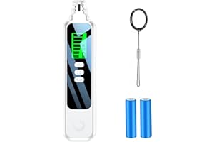 HAKINAKU Gasmelder Gaslecksuchgerät, Tragbarer Gasdetektor Gaslecksucher für Brenngase wie Erdgas, Flüssiggas, Stadtgas, Methan, Ethan, Propan, Kohlenmonoxid (inkl. 2X AAA-Batterien, HD06_Orange)