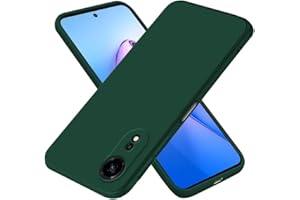 EASSGU Custodia per HONOR X5 Plus (6.56" Inches), Cover Morbida in Silicone TPU - Verde scuro