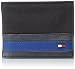 Produktbild Tommy Hilfiger Mens Leather Exeter Passcase Billfold Wallet, Black