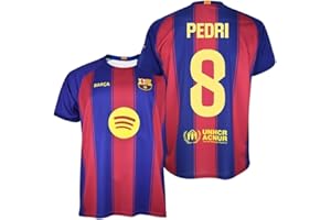 FCB FC Barcelona Camiseta 8 PEDRI 1ª Equipación 25/26 Réplica Oficial – Diseño Adulto con Estilo Blaugrana