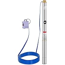 Pompa Sommersa MSW Per Pozzo - 550W, 6000 L/h, Acciaio Inox, Profondità 57m - Foto 6