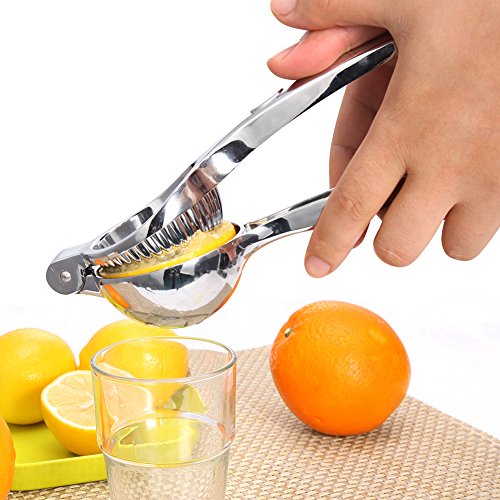 Zitronenpresse Kapoo Zitruspresse Limettenpresse Manuell Saftpressen, Hohe Festigkeit aus Edelstahl, Korrosionsschutz und Spülmaschinenfest, Schnell und einfach entsaften - 5