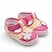 Itaar Baby Girls Shoes Flower Pattern with Soft Sole Velcro