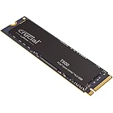 Crucial T500 1TB SSD PCIe Gen4 NVMe M.2 Internal Gaming SSD, Up to 7300MB/s, Laptop and Desktop Compatible, Microsoft DirectS