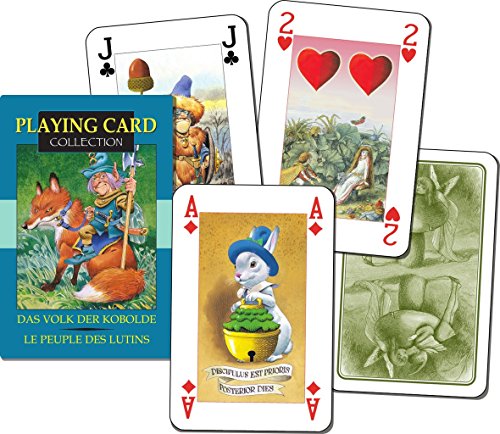 Preisvergleich Produktbild Lo Scarabeo - Karten: Spielkarten Das Volk der Kobolde Verkaufskarton