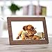 Produktbild Andoer 10 LED Digital Picture Photo Frame HD Wide Screen Slideshow Clock Music Player Video mit Fernbedienung jetzt 1024 x 600 Geschenk Hohe Auflösung