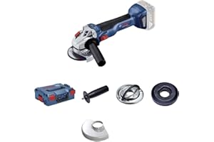 Bosch Professional 18V System Meuleuse angulaire GWS 18V-10 (diamètre de disque 125 mm, sans batterie ni chargeur, dans une L-BOXX)