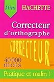 Correcteur d'orthographe Hachette