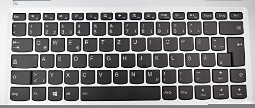 MiNGFi DE/US Tastatur TPU Schutz Abdeckung für Lenovo Yoga 710 14" 15" 720 13" 910 13.9" Flex 4 14" Ideapad 110 14" 310s 510s 14" - Transparent