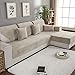 Produktbild DW&HX Sofa abdeckung wasserdicht Für haustier hund Anti-rutsch Water resistant Sofa Überwurf Sofa throw Schnitt Multi-size-Khaki 90x90cm(35x35inch)