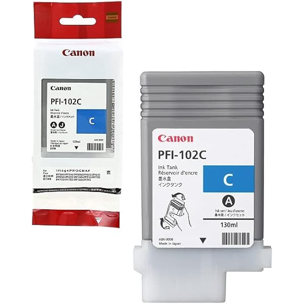 Canon 0898B001 Tintenpatrone PFI-102 Y Standardkapazität 130ml 1er 