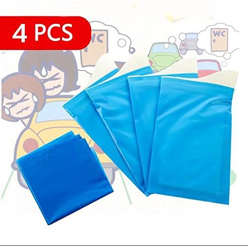 (4pcs)Emergency micro-toilet urine bags for men and women elderly children, portable outdoor portable toilets