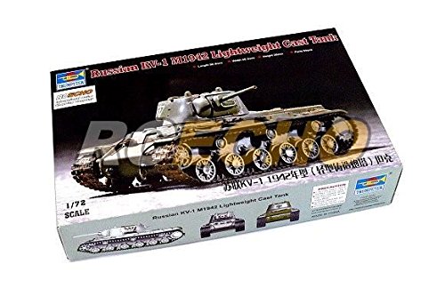 RCECHO® TRUMPETER Military Model 1/72 Russian KV1 M1942 Lightweight Tank 07233 P7233 with RCECHO® Full Version Apps Edition