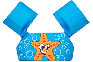 Foreverup Arm Bands Kids Swim Vest, Swim Arm Band Floats, Toddler Swimming Float Vest, Swimming Armbands Swim Training Jacket for Girls and Boys 2-12 Year old To Swim, 30-55lbs