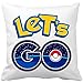 Produktbild Kissen mit Füllung Pokemon Go Let s go 35 x 35 cm weiß
