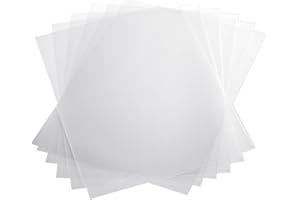 Durable Polypropylene Report Covers - Crystal Clear To Allow Easy Reading - 100% Recyclable & Eco Friendly - Pack of 50 Report Covers