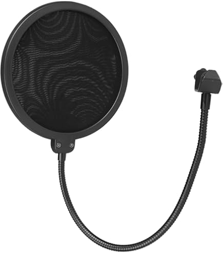 6 Parabrezza Antipop Per Microfono - Schiuma Spessa, Riduzione Rumore, Per Karaoke E Conferenze - Foto 5