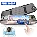 Produktbild WiMiUS Spiegel Dashcam, Autokamera 1080P Dual Lens Rückspiegel Monitor mit 7" IPS Touchscreen, 170° Weitwinkel, IP68 wasserdichte Rückfahrkamera, WDR, Nachtsicht, G-Sensor, Loop-Aufnahme, Parkmonitor