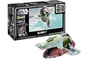 Revell- Slave I-40th Anniversary The Star Wars Maquette, 5678, Non laqué