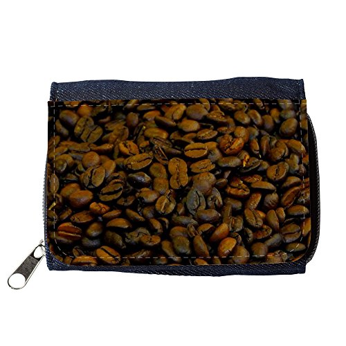 Preisvergleich Produktbild Portemonnaie Geldbörse Brieftasche / / M00245593 Kaffeebohnen Kaffee Brown Geröstete / / Purse Wallet