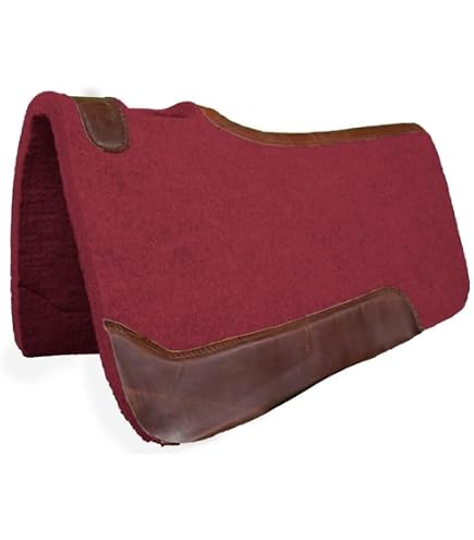 Produktbild von Reitpad Pferd EQUIGEAR Westernpferd-Filzpad/Konturpad Aus Hochwertigem Wollfilz Reitpad Mit Steigbügel