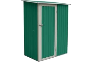 Gardiun Armoire de Jardin Newcastle 1,27 m² 89x143x186 cm Extérieur Métallique Vert