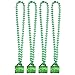 Produktbild BESTOYARD Saint Patrick's Day Cup Halskette Klee Anhänger für Irish Festival St. Patrick's Party Supplies 4 Stück