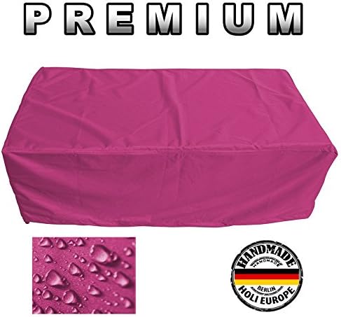Premium Protective Cover For Garden Furniture, Garden Table Cover 200 cm x 150 cm x 90 cm Pink