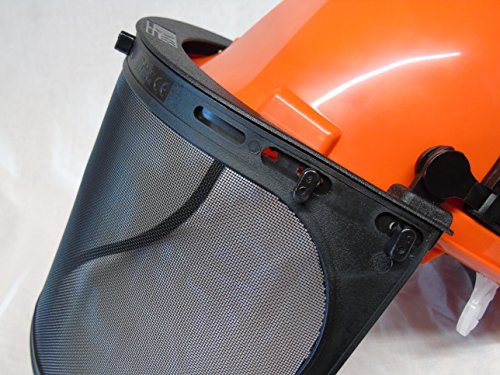 eseno Industrie Chainsaw/Forstwirtschaft Sicherheit Helm Kit mit Gehörschutz, Augenschutz & Nackenschutz - 5
