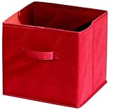 Alsapan Compo Fabric Storage Box, 28 x 27 x 27 cm, Red (Kitchen &amp; Home)