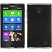 Produktbild PhoneNatic Case für Nokia X / X+ Hülle Silikon schwarz transparent + 2 Schutzfolien