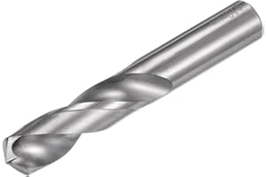 QUARKZMAN Massiver Hartmetall-Bohrer, 10 mm (0,394") YG6X/C3 Ultraharter und Verschleißfester Spiralbohrer mit geradem Schaft zum Bohren von Edelstahl, Aluminium, Metall und Kunststoff