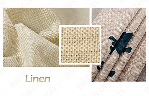 CAOLATOR Baumwolle Kissenbezüge tropische Pflanzen Blätter Dekorative Setzen Fall Sofa Kissenbezug 45*45cm - 5