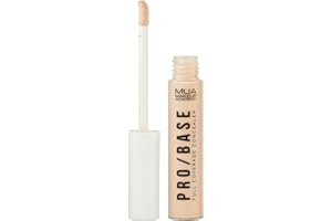 MUA Makeup Academy Pro/Base Full Coverage Concealer, Lightweight & Long-Lasting, Shade #110, 9.5 g - Vegan & Cruelty Free