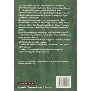 Arantzazu Izena: Arantzazuren inguruan histori eta literatur idazlanak = Evocación franciscana y proyeccíon