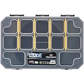 Proalet Made Slim Organizer 12 B&ouml;lmeli, Şeffaf, D&uuml;zenleyici Kutu, Polipropilen Malzeme, &Ccedil;ekmece İ&ccedil;i ve Masa&uuml;st&uuml; Kullanım İ&ccedil;in