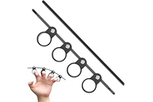 MSPEBEC Regulowany wzmacniacz palca gitarowego, ekscentryczny palec gitarowy, gimnastyka, wzmacniacz prędkości gitary, uchwyt fortepianowy, odpowiedni dla początkujących