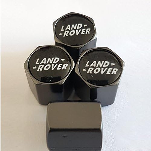 SPEED DEMONS LAND ROVER grey deluxe set of tire Alloy Valve Stem dust caps for all models
